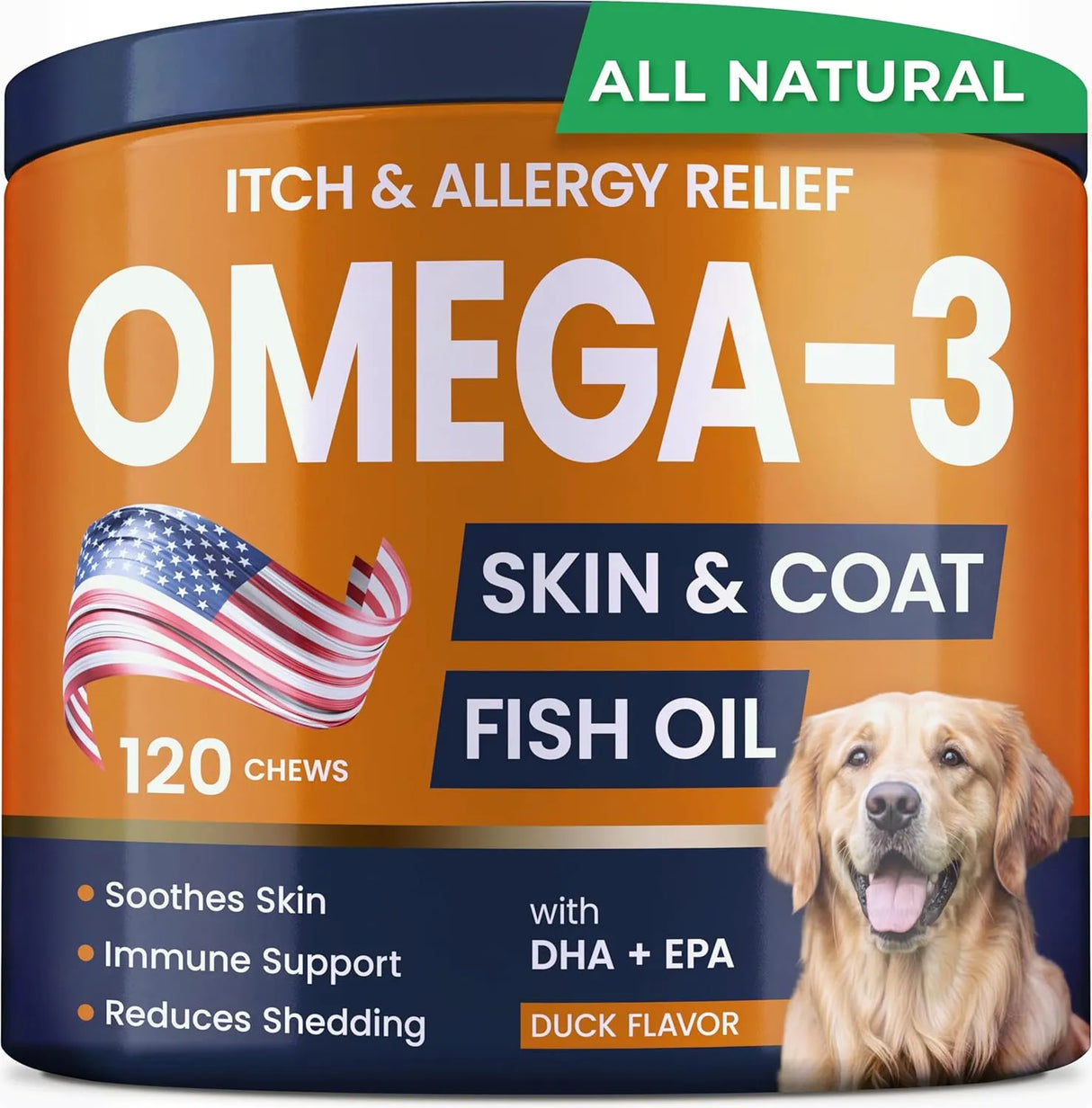 PAWFECTCHEW - PAWFECTCHEW Fish Oil Omega 3 for Dogs 120 Masticables - The Red Vitamin MX - Aceite De Pescado Para Perros - {{ shop.shopifyCountryName }}