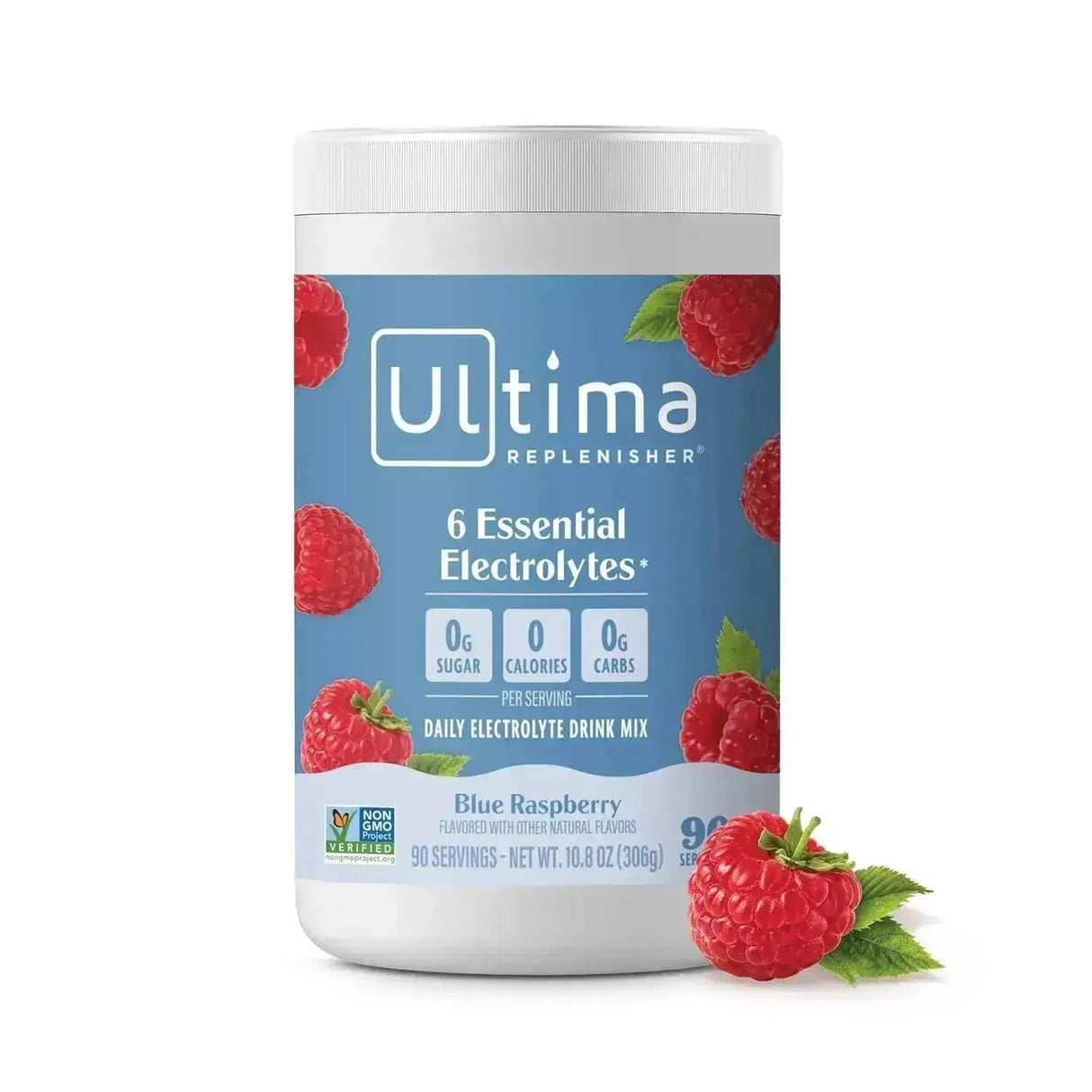ULTIMA - Ultima Replenisher Daily Electrolyte Drink Mix Blue Raspberry 90 Servicios 306Gr. - The Red Vitamin MX - Suplementos Alimenticios - {{ shop.shopifyCountryName }}