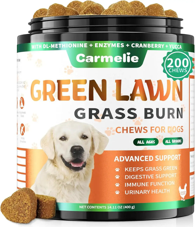 CARMELIE - Carmelie Grass Burn Spot Chews 200 Masticables - The Red Vitamin MX - Salud De Tracto Urinario Para Perros - {{ shop.shopifyCountryName }}