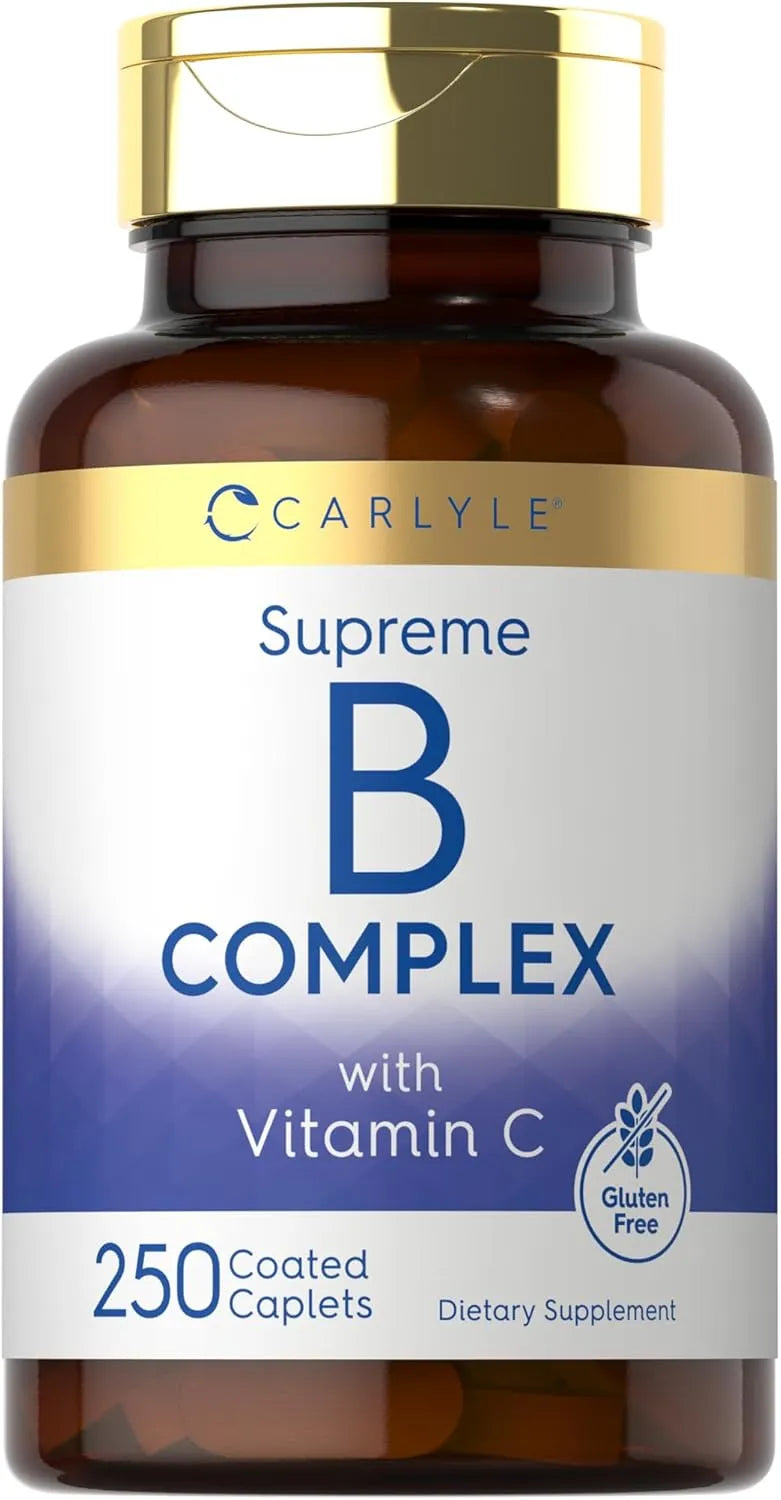 CARLYLE - Carlyle Vitamin B Complex Plus Vitamin C 250 Tabletas - The Red Vitamin MX - Suplementos Alimenticios - {{ shop.shopifyCountryName }}