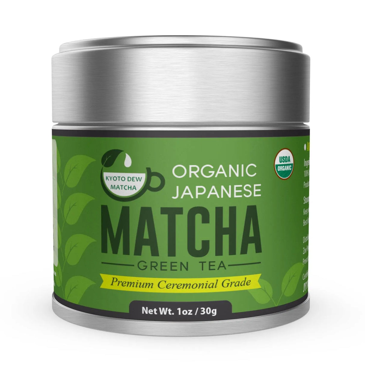 KYOTO DEW MATCHA - Kyoto Dew Matcha Organic Premium Ceremonial Grade Japanese Matcha Green Tea Powder 30Gr. - The Red Vitamin MX - Suplementos Alimenticios - {{ shop.shopifyCountryName }}