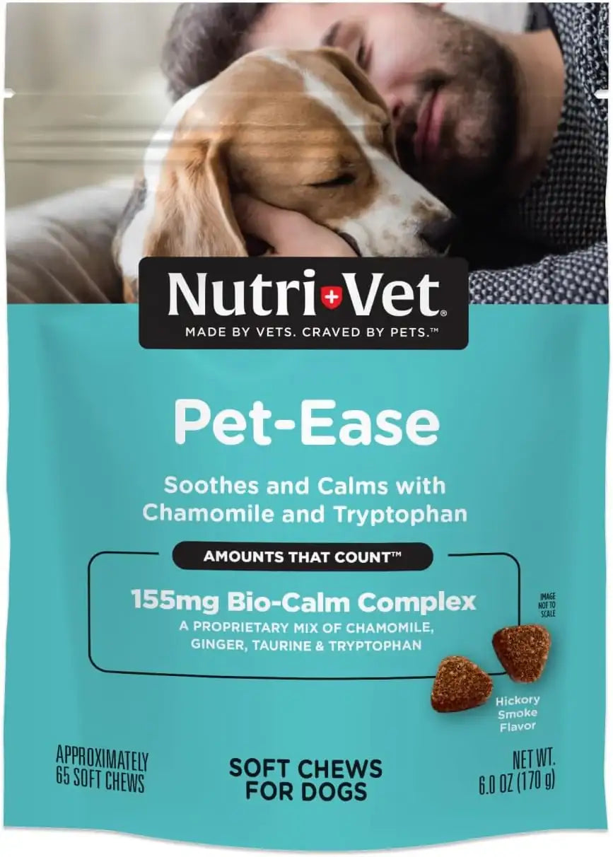 NUTRI-VET - Nutri-Vet Pet-Ease Soft Chews for Dogs 170Gr. - The Red Vitamin MX - Relajantes Para Perros - {{ shop.shopifyCountryName }}