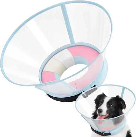 ICOYEA - ICOYEA Sponge Core Dog Cone PINK Size 2 Neck: 8.7"- 10.7" - The Red Vitamin MX - Collares y Conos De Recuperación Para Perros - {{ shop.shopifyCountryName }}