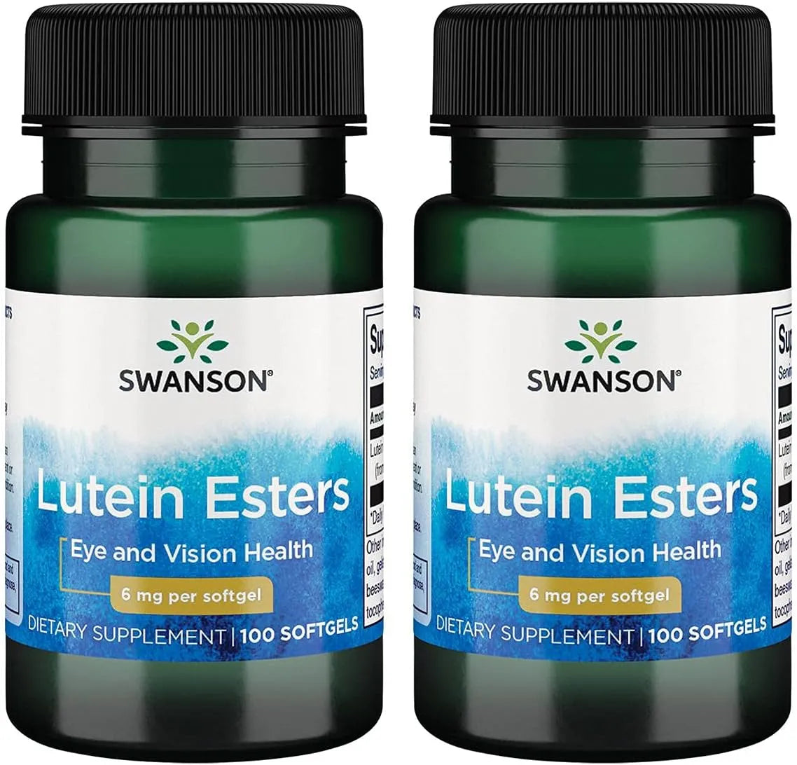 SWANSON - Swanson Lutein Esters 6Mg. 100 Capsulas Blandas 2 Pack - The Red Vitamin MX - Suplementos Alimenticios - {{ shop.shopifyCountryName }}