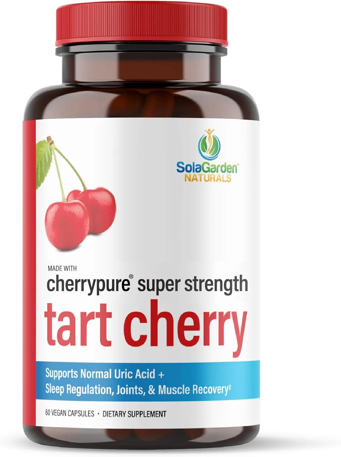 LIFEGARDEN NATURALS - LifeGarden Naturals Super Strength CherryPURE Tart Cherry 60 Capsulas - The Red Vitamin MX - Suplementos Alimenticios - {{ shop.shopifyCountryName }}