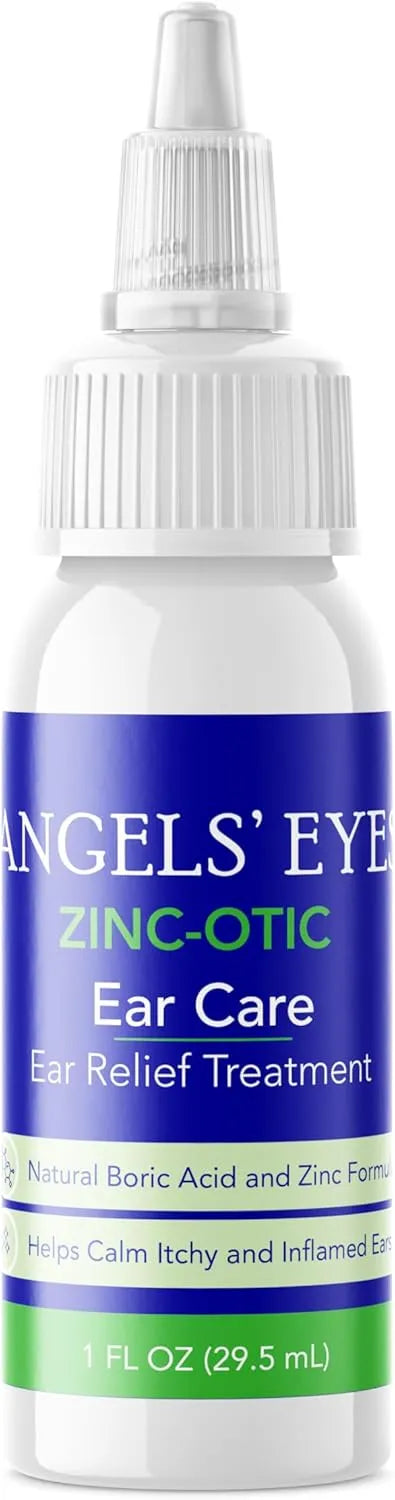 ANGELS’ EYES - ANGELS’ EYES Zinc-Otic Ear Relief Treatment for Dogs and Cats 1 Fl.Oz. - The Red Vitamin MX - Cuidado Del Oído De Perros - {{ shop.shopifyCountryName }}