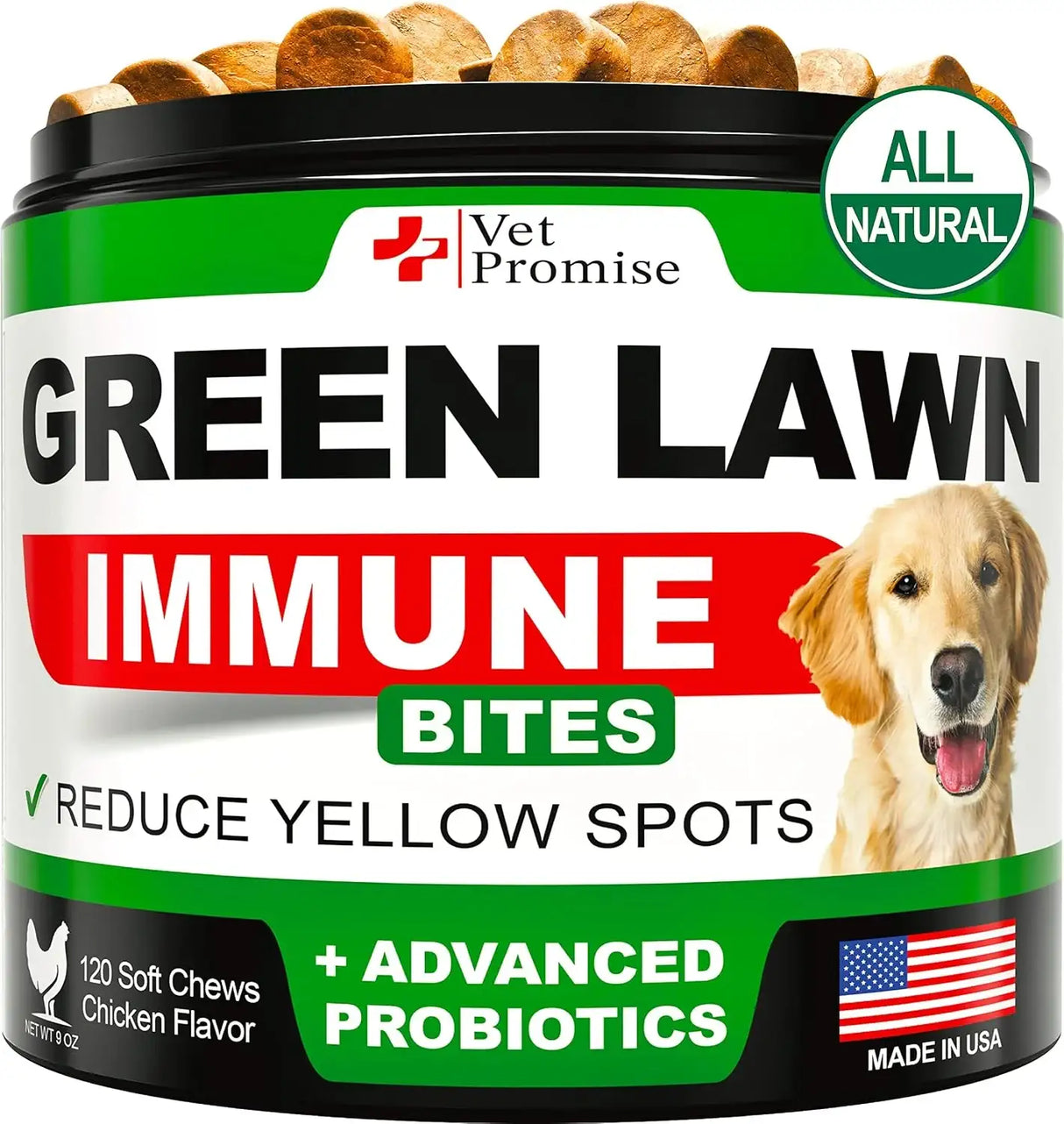 VET PROMISE - Vet Promise Grass Burn Spot Chews 120 Masticables - The Red Vitamin MX - Salud De Tracto Urinario Para Perros - {{ shop.shopifyCountryName }}