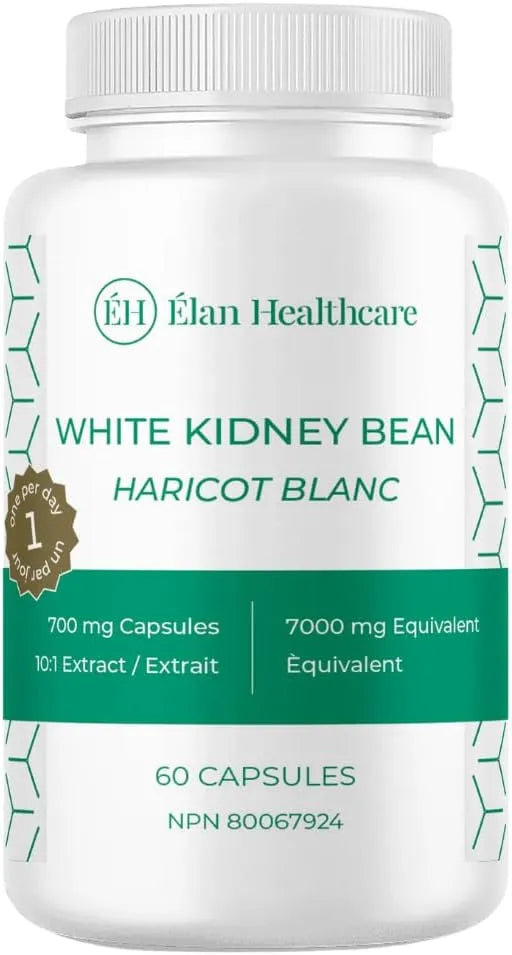 ELAN HEALTHCARE - Elan Healthcare White Kidney Bean Extract 60 Capsulas - The Red Vitamin MX - Suplementos Alimenticios - {{ shop.shopifyCountryName }}