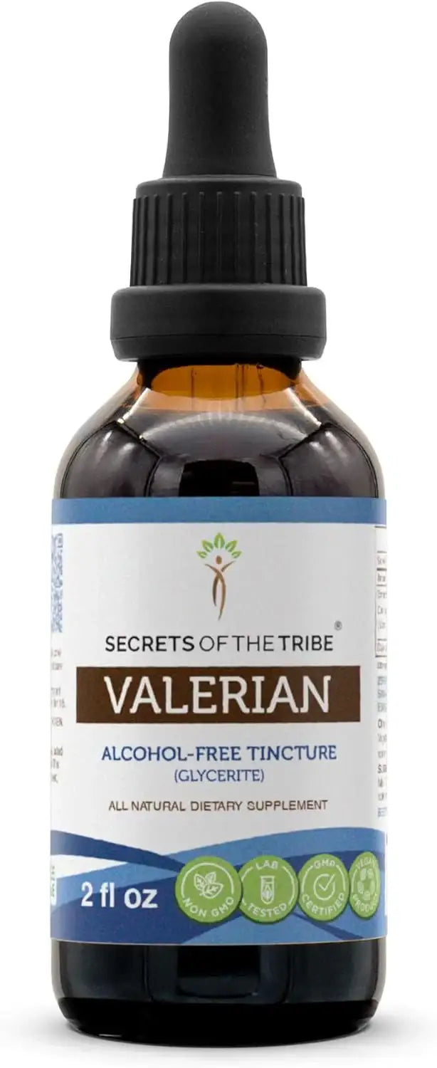 SECRETS OF THE TRIBE - Secrets of the Tribe Valerian Alcohol-Free Tincture 2 Fl.Oz. - The Red Vitamin MX - Suplementos Alimenticios - {{ shop.shopifyCountryName }}
