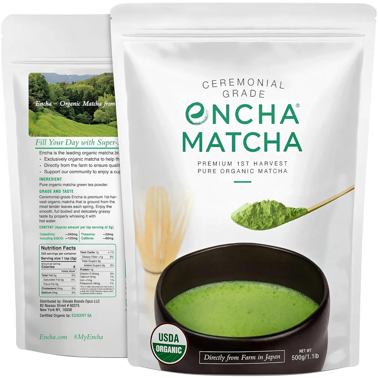 ENCHA - Encha Ceremonial Grade Matcha Powder 500Gr. - The Red Vitamin MX - Suplementos Alimenticios - {{ shop.shopifyCountryName }}