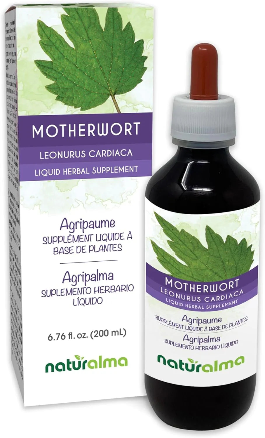 NATURALMA - Naturalma Motherwort Alcohol-Free Tincture 200Ml. - The Red Vitamin MX - Suplementos Alimenticios - {{ shop.shopifyCountryName }}