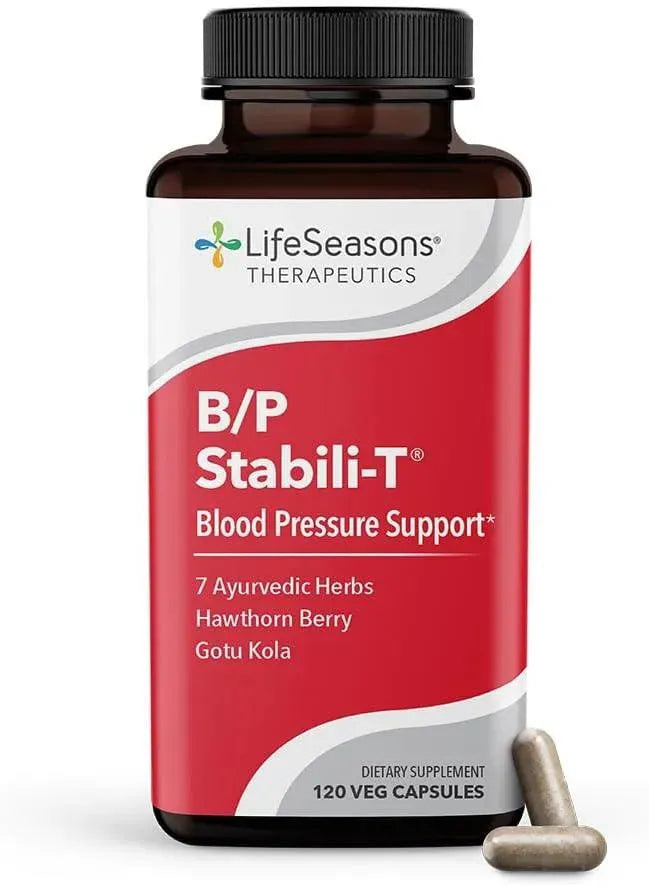 LIFE SEASONS - LifeSeasons B/P Stabili-T Blood Pressure Support 120 Capsulas - The Red Vitamin MX - Suplementos Alimenticios - {{ shop.shopifyCountryName }}