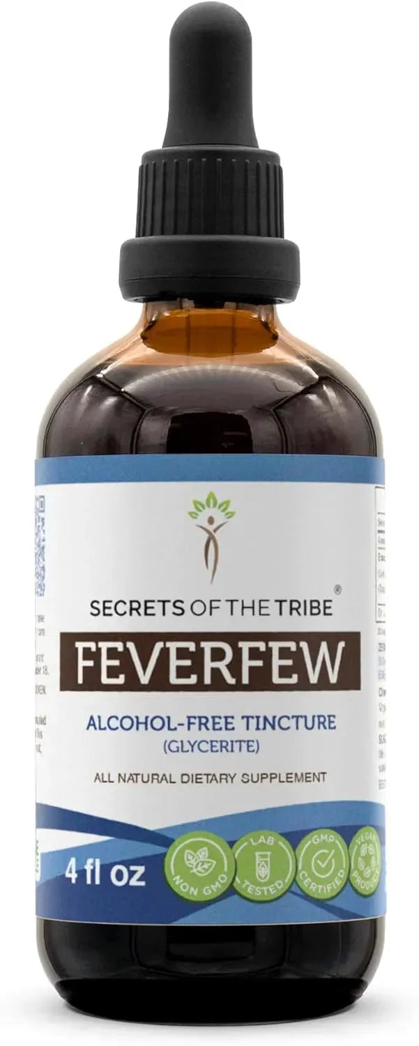 SECRETS OF THE TRIBE - Secrets of the Tribe Feverfew Liquid Extract 4 Fl.Oz. - The Red Vitamin MX - Suplementos Alimenticios - {{ shop.shopifyCountryName }}