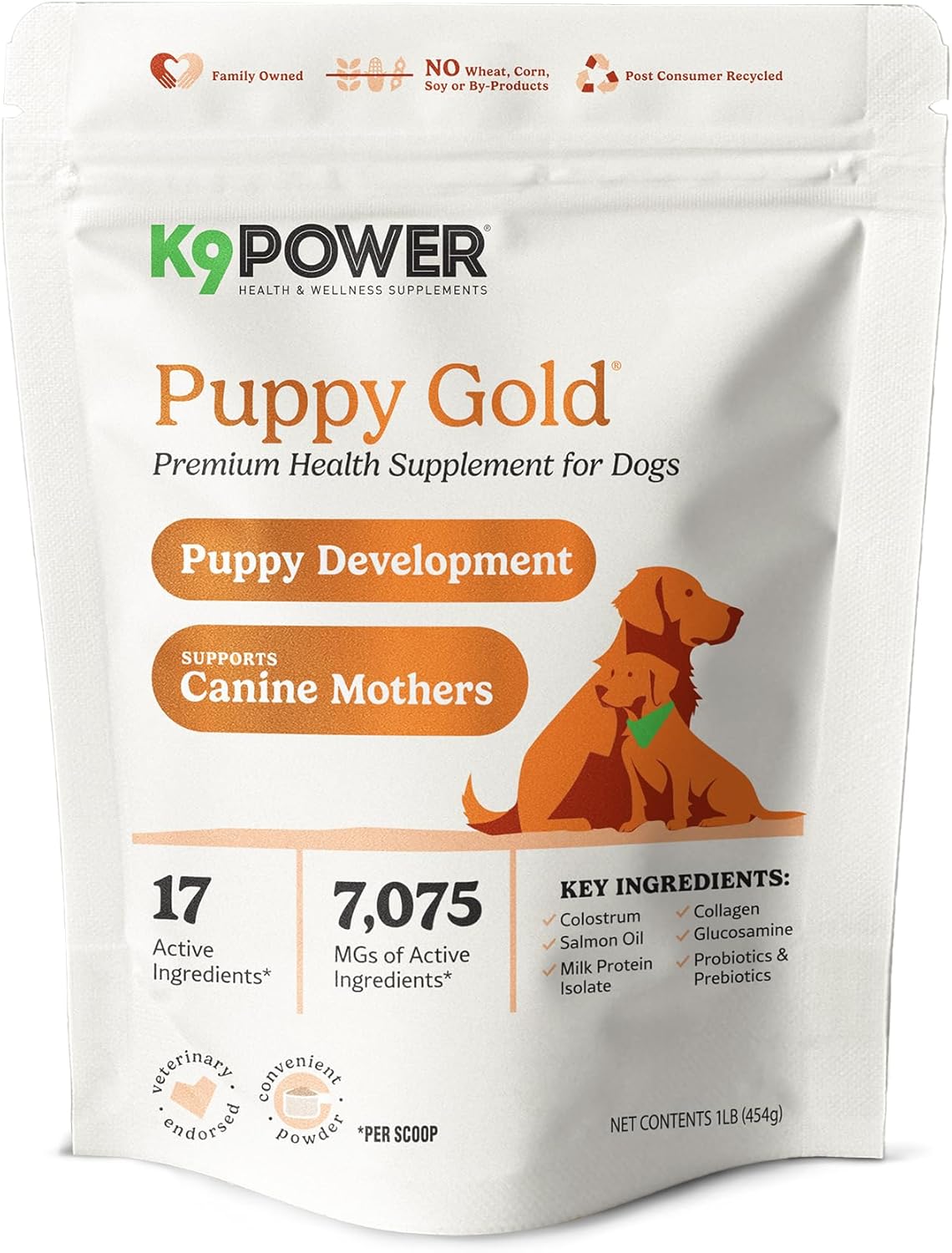 K9 Power Puppy Gold 454Gr.