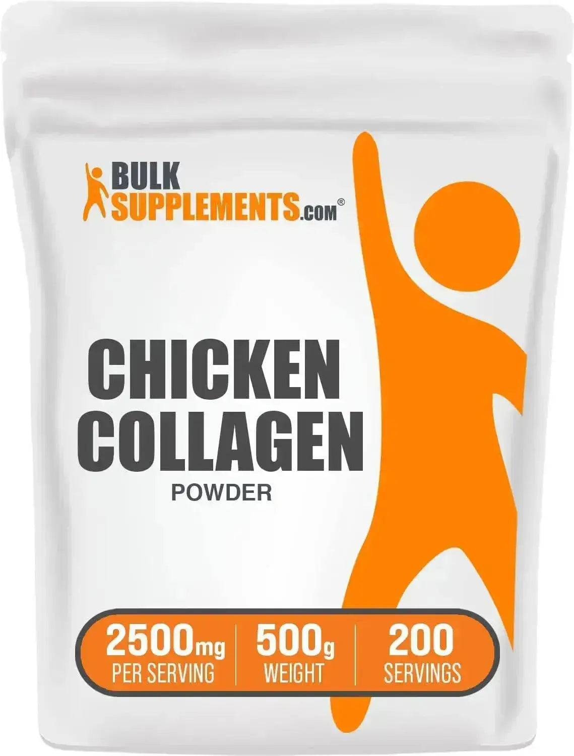 BULK SUPPLEMENTS - Bulk Supplements Chicken Collagen Powder 500Gr. - The Red Vitamin MX - Suplementos Alimenticios - {{ shop.shopifyCountryName }}