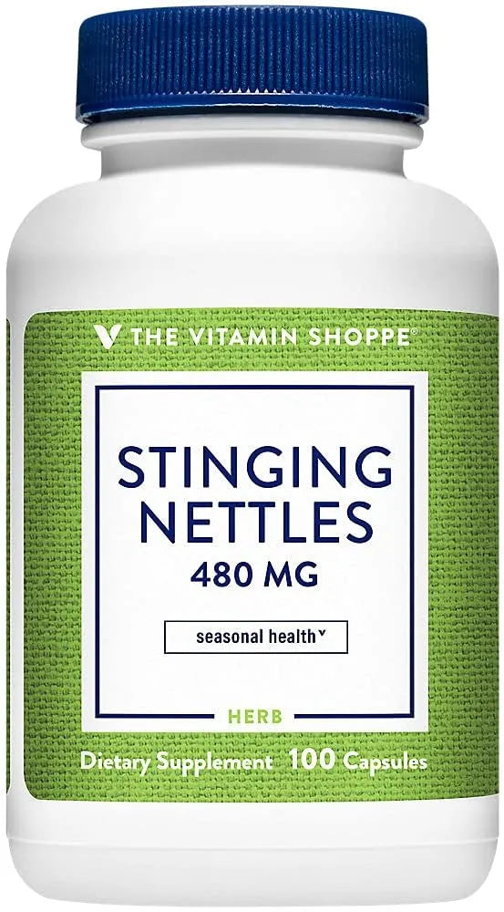 THE VITAMIN SHOPPE - The Vitamin Shoppe Stinging Nettles 480Mg. 100 Capsulas - The Red Vitamin MX - Suplementos Alimenticios - {{ shop.shopifyCountryName }}