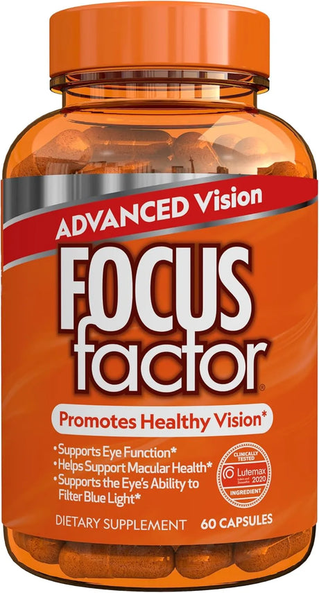 FOCUS FACTOR - Focus Factor Advanced Vision Formula 60 Capsulas - The Red Vitamin MX - Suplementos Alimenticios - {{ shop.shopifyCountryName }}