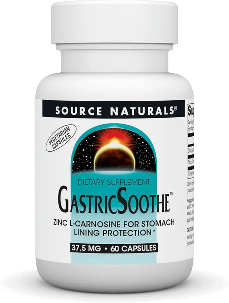 SOURCE NATURALS - Source Naturals GastricSoothe Zinc L Carnosine 60 Capsulas - The Red Vitamin MX - Suplementos Alimenticios - {{ shop.shopifyCountryName }}