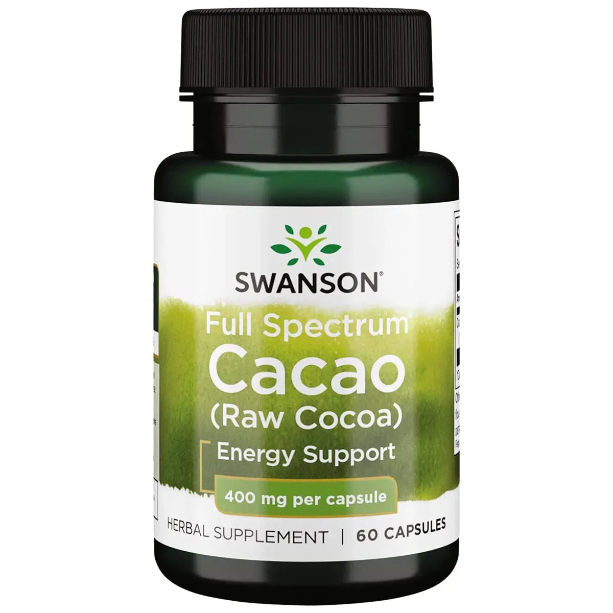 SWANSON - Swanson Full Spectrum Cacao 400Mg. 60 Capsulas - The Red Vitamin MX - Suplementos Alimenticios - {{ shop.shopifyCountryName }}