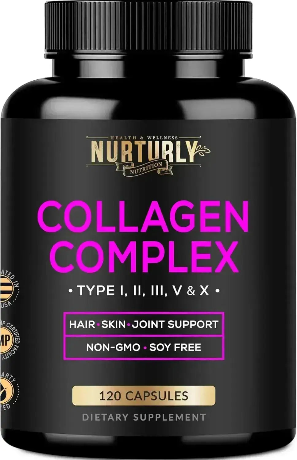 NURTURLY - NURTURLY Multi Collagen Peptides Powder 120 Capsulas - The Red Vitamin MX - Suplementos Alimenticios - {{ shop.shopifyCountryName }}