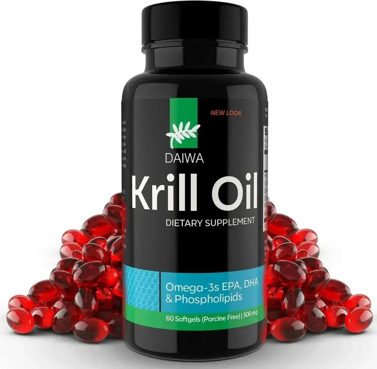 DAIWA - Daiwa Krill Oil 1000Mg. 60 Capsulas Blandas - The Red Vitamin MX - Suplementos Alimenticios - {{ shop.shopifyCountryName }}