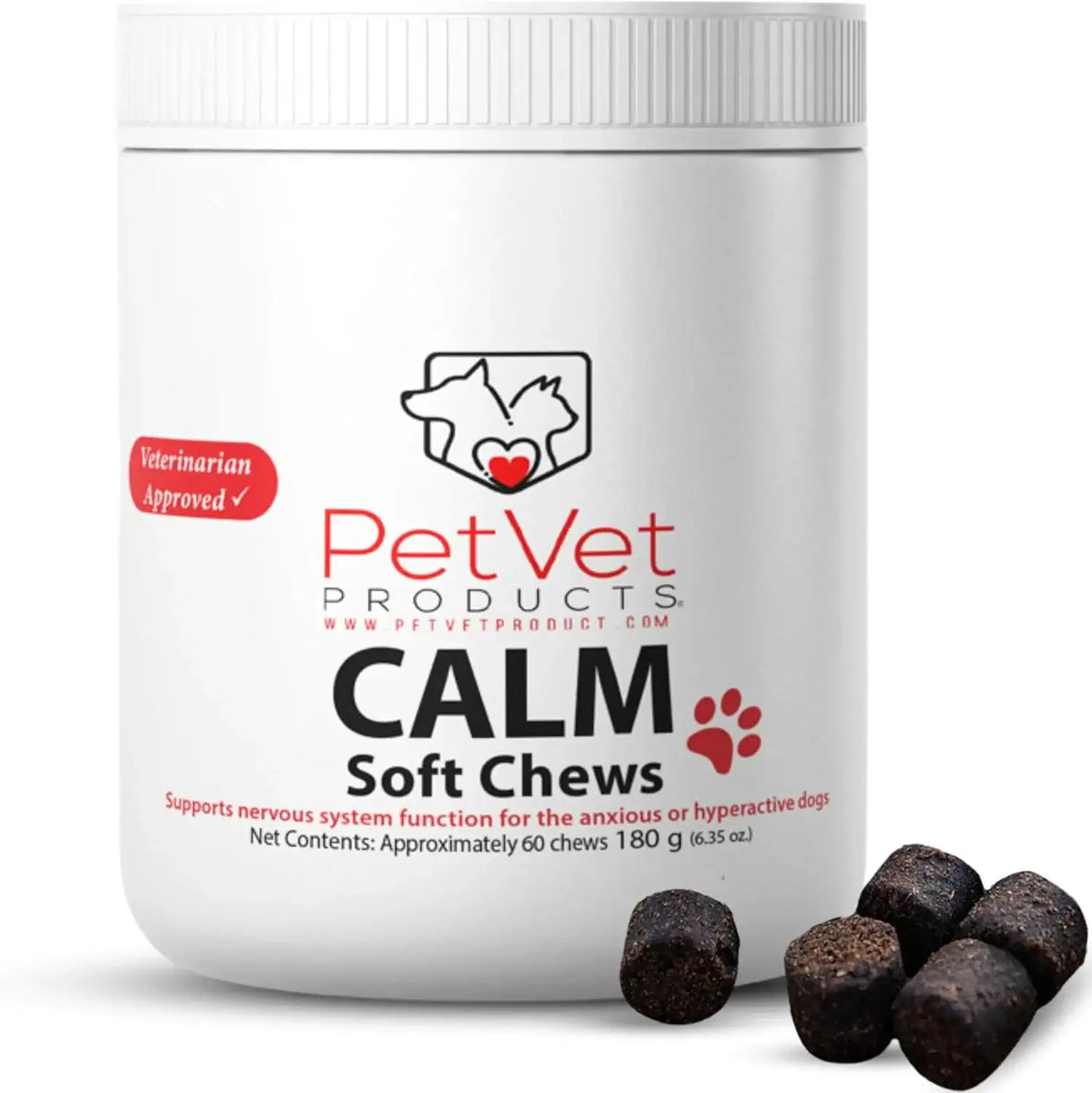PET VET - Pet Vet Calming Chews for Dogs 60 Masticables - The Red Vitamin MX - Relajantes Para Perros - {{ shop.shopifyCountryName }}