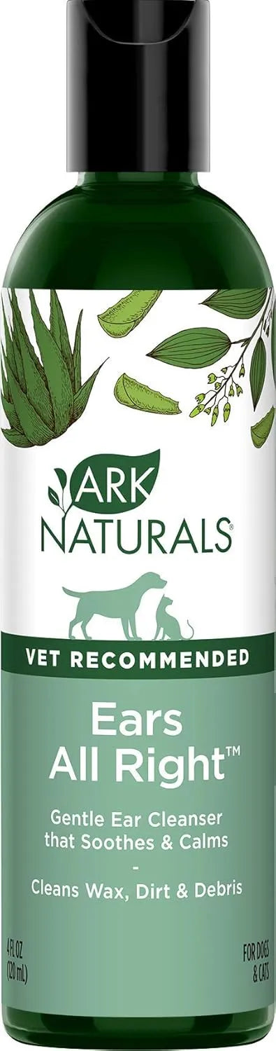 ARK NATURALS - Ark Naturals Ears All Right Gentle Ear Cleansing Lotion for Dogs 4 Fl.Oz. - The Red Vitamin MX - Cuidado Del Oído De Perros - {{ shop.shopifyCountryName }}
