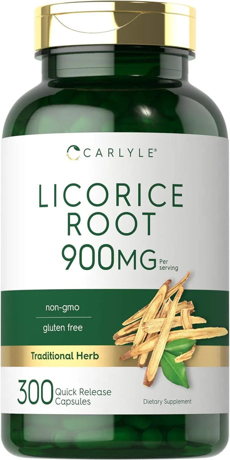 CARLYLE - Carlyle Licorice Root 900Mg. 300 Capsulas - The Red Vitamin MX - Suplementos Alimenticios - {{ shop.shopifyCountryName }}