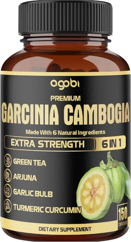 AGOBI - agobi Garcinia Cambogia Extract 8550Mg. 150 Capsulas - The Red Vitamin MX - Suplementos Alimenticios - {{ shop.shopifyCountryName }}