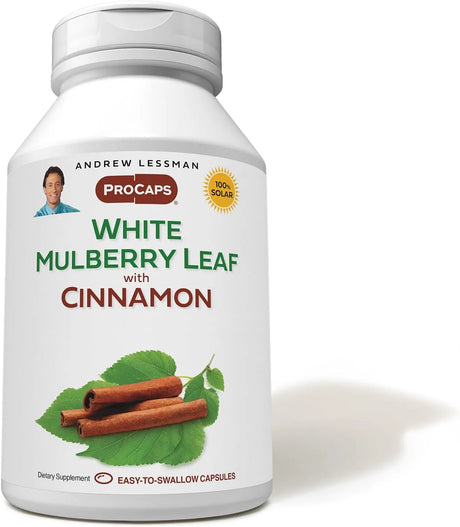 ANDREW LESSMAN - ANDREW LESSMAN White Mulberry Leaf with Cinnamon 30 Capsulas Blandas - The Red Vitamin MX - Suplementos Alimenticios - {{ shop.shopifyCountryName }}