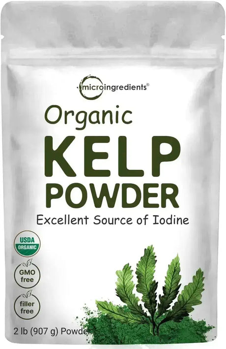 MICRO INGREDIENTS - Micro Ingredients Organic Kelp Powder 907Gr. - The Red Vitamin MX - Suplementos Alimenticios - {{ shop.shopifyCountryName }}