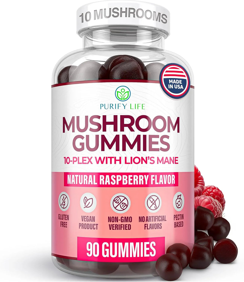 PURIFY LIFE - Purify Life Mushroom Complex Gummies 90 Gomitas - The Red Vitamin MX - Suplementos Alimenticios - {{ shop.shopifyCountryName }}