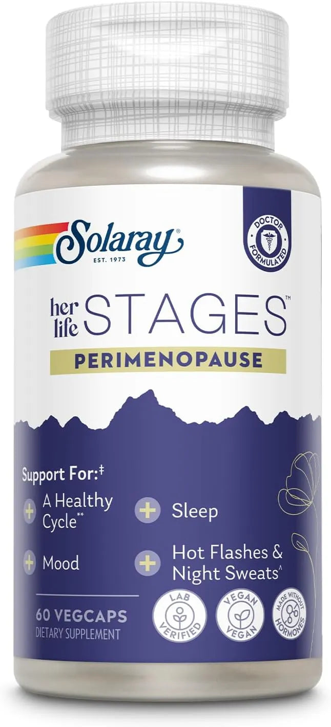 SOLARAY - SOLARAY Perimenopause her Life Stages 60 Capsulas - The Red Vitamin MX - Suplementos Alimenticios - {{ shop.shopifyCountryName }}