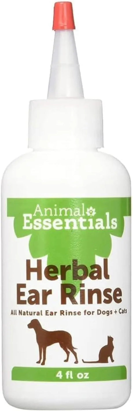 ANIMAL ESSENTIALS - Animal Essentials Herbal Ear Rinse for Dogs & Cats 4 Fl.Oz. - The Red Vitamin MX - Cuidado Del Oído De Perros - {{ shop.shopifyCountryName }}