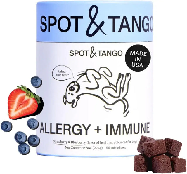 SPOT & TANGO - Spot & Tango Allergy + Immune Supplement for Dogs 56 Masticables - The Red Vitamin MX - Remedios Para La Picazón De Perros - {{ shop.shopifyCountryName }}