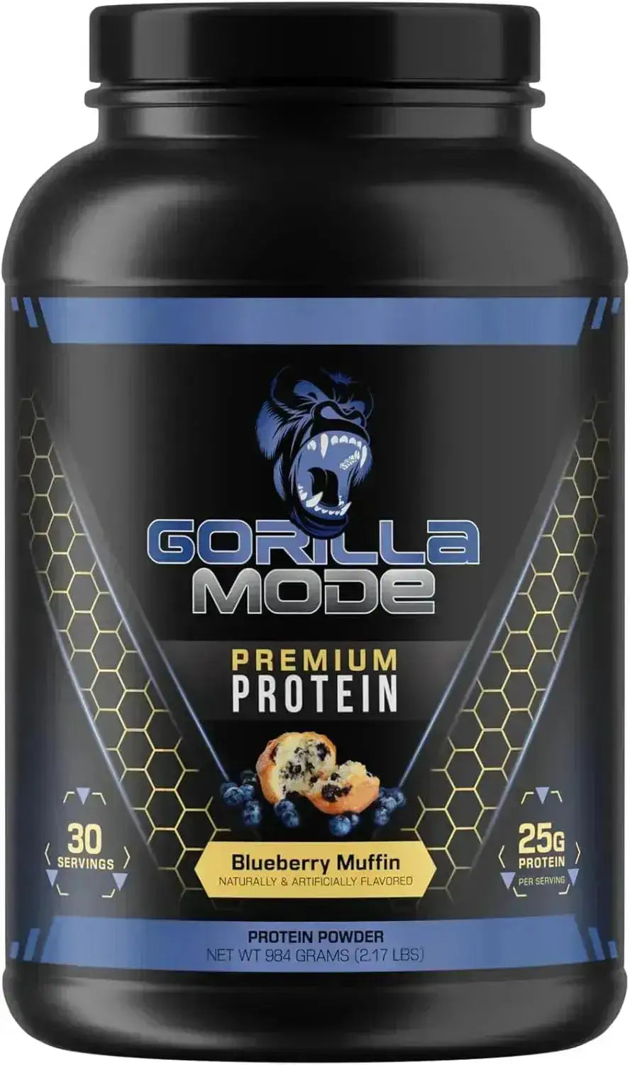 GORILLA MODE - Gorilla Mode Premium Whey Protein Blueberry Muffin 984Gr. - The Red Vitamin MX - Suplementos Alimenticios - {{ shop.shopifyCountryName }}