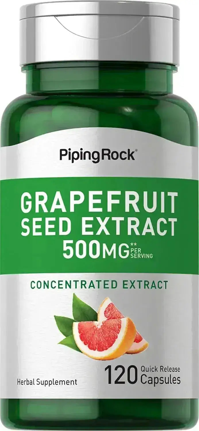 PIPING ROCK - Piping Rock Grapefruit Seed Extract 500Mg. 120 Capsulas - The Red Vitamin MX - Suplementos Alimenticios - {{ shop.shopifyCountryName }}