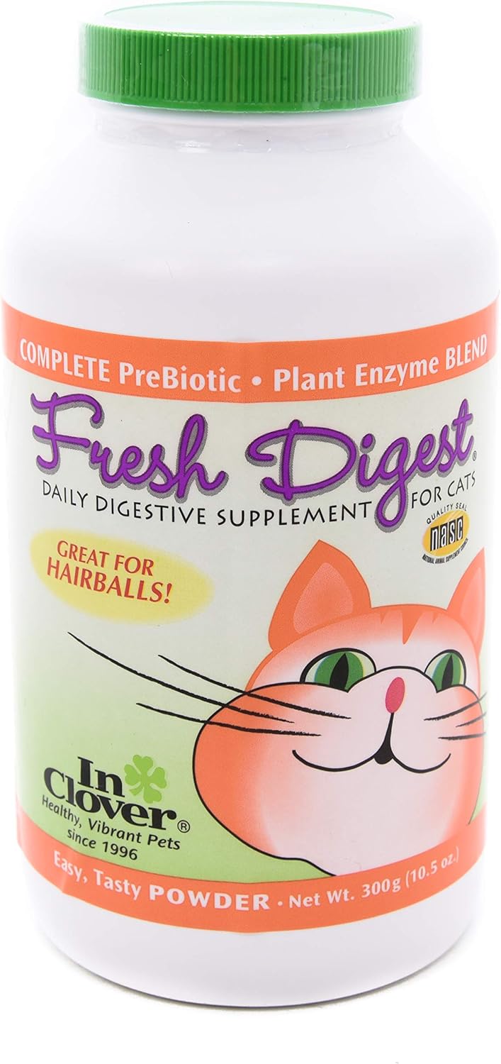 In Clover Fresh Digest Daily Digestive Aid and Immune Support Supplement for Cats 300Gr.