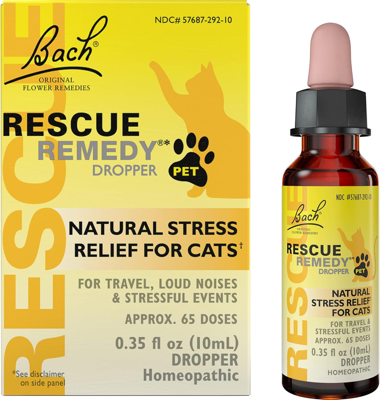 Bach RESCUE REMEDY PET for Cats 10Ml.