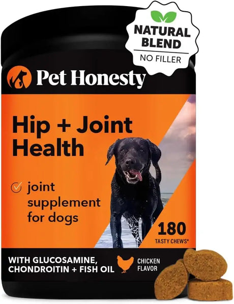 PET HONESTY - Pet Honesty Hip & Joint Health Chicken 180 Masticables - The Red Vitamin MX - Cuidado De Cadera Y Articulaciones Para Perros - {{ shop.shopifyCountryName }}