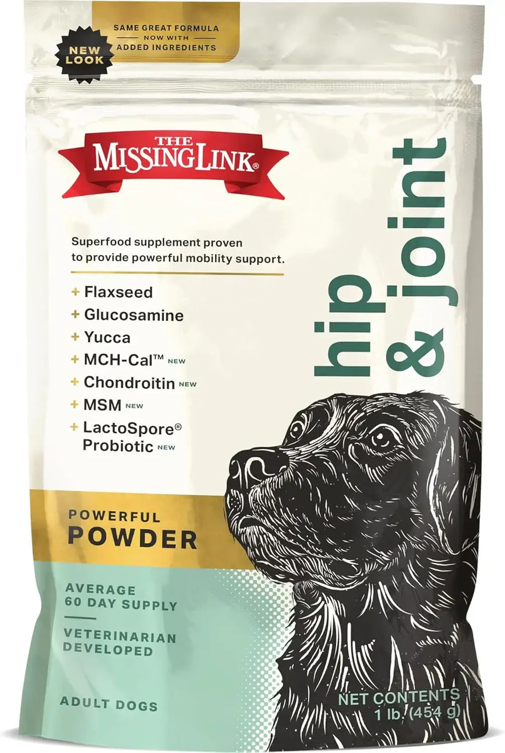 THE MISSING LINK - The Missing Link Hip & Joint + Probiotics Supplement 454Gr. - The Red Vitamin MX - Cuidado De Cadera Y Articulaciones Para Perros - {{ shop.shopifyCountryName }}