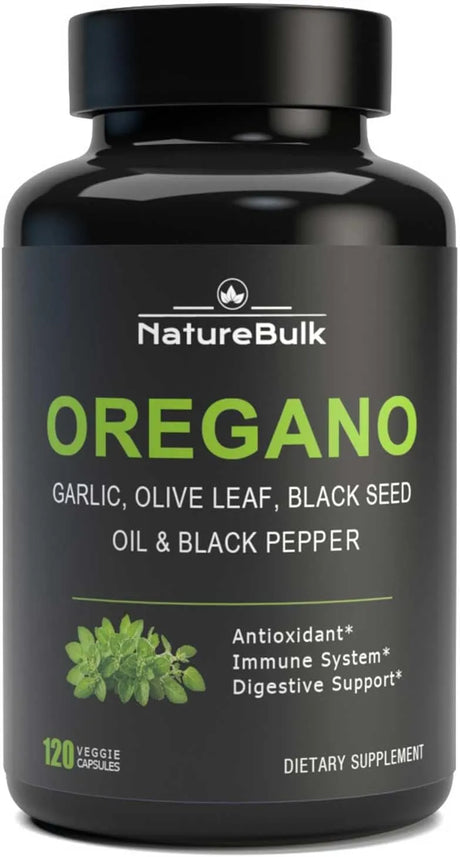 NATUREBULK - NATUREBULK Oregano Oil Extract 120 Capsulas - The Red Vitamin MX - Suplementos Alimenticios - {{ shop.shopifyCountryName }}