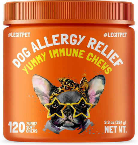 LEGITPET - LEGITPET Allergy Relief Chews for Dogs 120 Masticables - The Red Vitamin MX - Remedios Para La Picazón De Perros - {{ shop.shopifyCountryName }}
