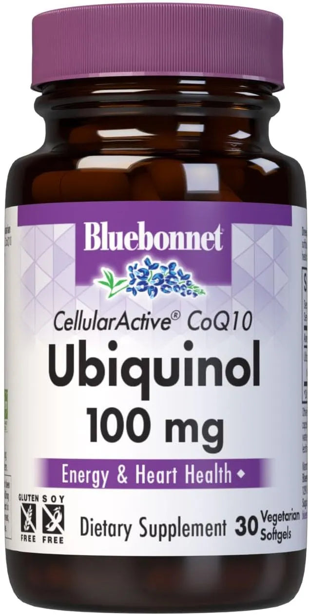 BLUEBONNET NUTRITION - Bluebonnet Nutrition Cellular Active CoQ10 Ubiquinol 100Mg. 30 Capsulas Blandas - The Red Vitamin MX - Suplementos Alimenticios - {{ shop.shopifyCountryName }}