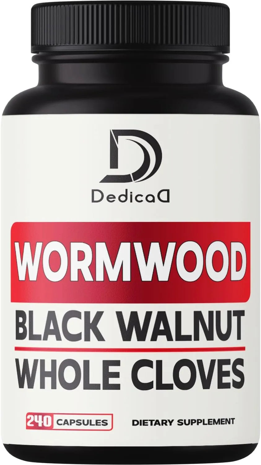 DEDICAD - DEDICAD Wormwood Capsules with Black Walnut & Cloves 240 Capsulas - The Red Vitamin MX - Suplementos Alimenticios - {{ shop.shopifyCountryName }}
