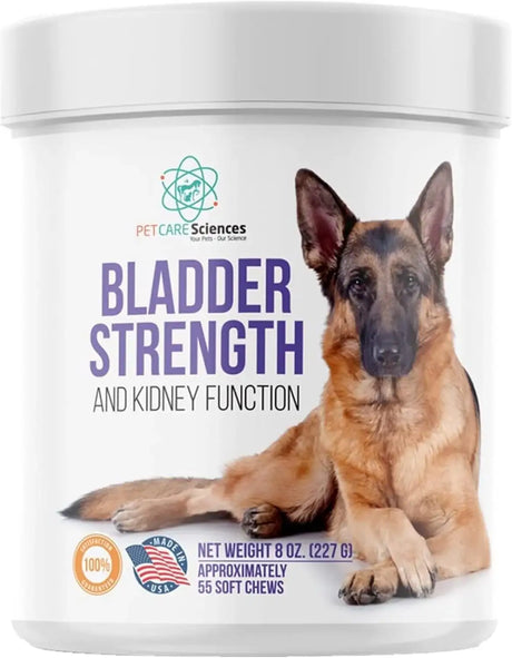 PET CARE SCIENCES - PET CARE Sciences Bladder Strength 55 Masticables - The Red Vitamin MX - Salud De Tracto Urinario Para Perros - {{ shop.shopifyCountryName }}
