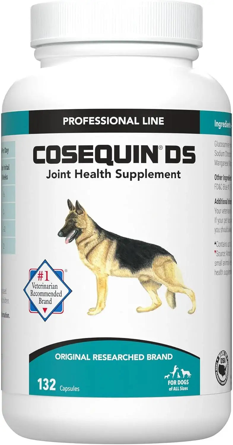 NUTRAMAX - Nutramax Cosequin DS Joint Health Supplement for Dogs 132 Capsulas - The Red Vitamin MX - Cuidado De Cadera Y Articulaciones Para Perros - {{ shop.shopifyCountryName }}