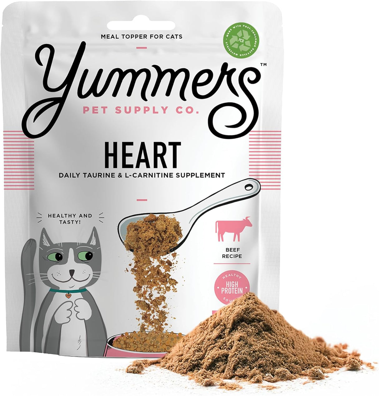 Yummers Premium Heart Supplement for Cats 4 Oz.