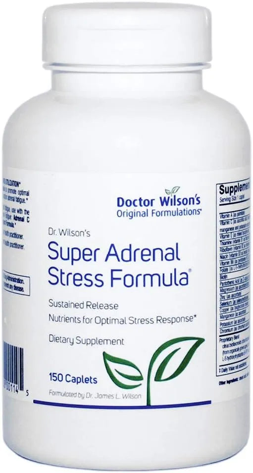 DR. WILSON'S - Doctor Wilson's Original Formulations Super Adrenal Stress Formula 150 Tabletas - The Red Vitamin MX - Suplementos Alimenticios - {{ shop.shopifyCountryName }}