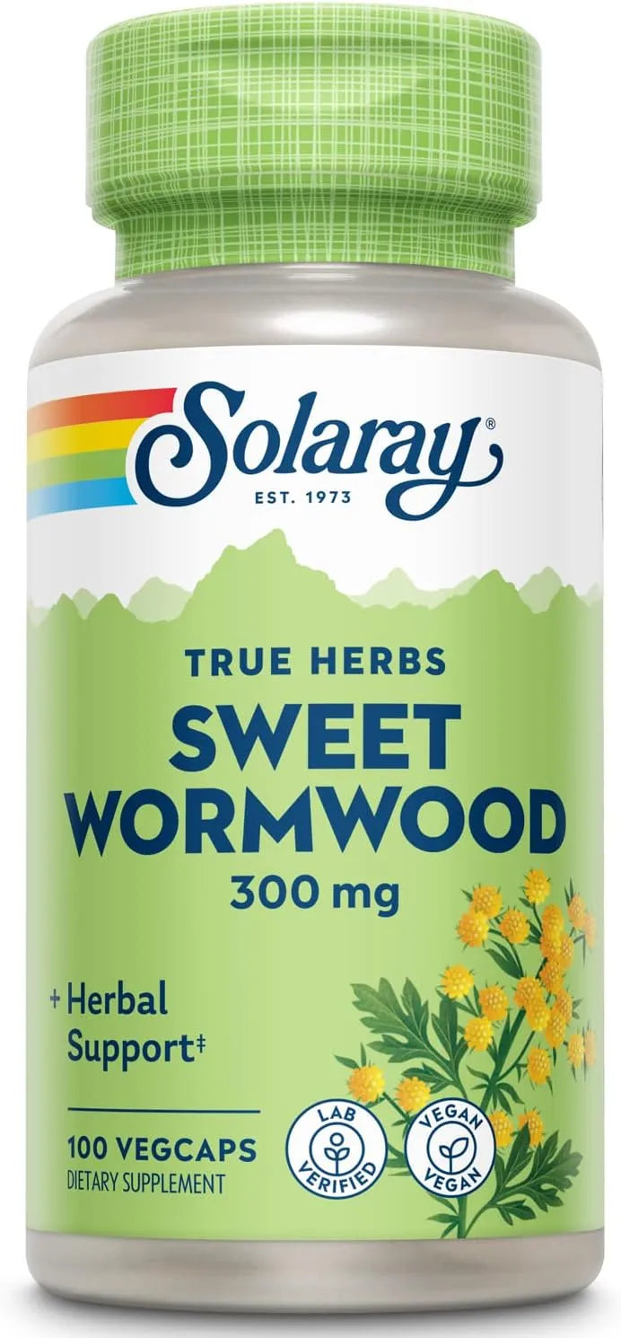 SOLARAY - Solaray Sweet Wormwood 300Mg. 100 Capsulas - The Red Vitamin MX - Suplementos Alimenticios - {{ shop.shopifyCountryName }}